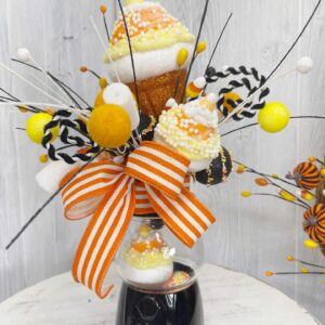 Halloween Candy Machine Arrangement