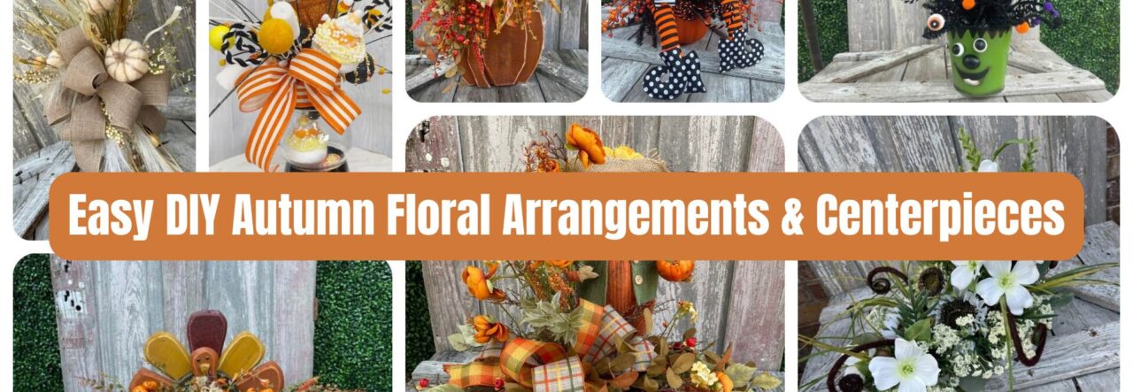 Autumn Floral Arrangements and Centerpieces