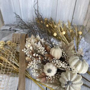 Cottage Fall Harvest Swag Kit Supplies