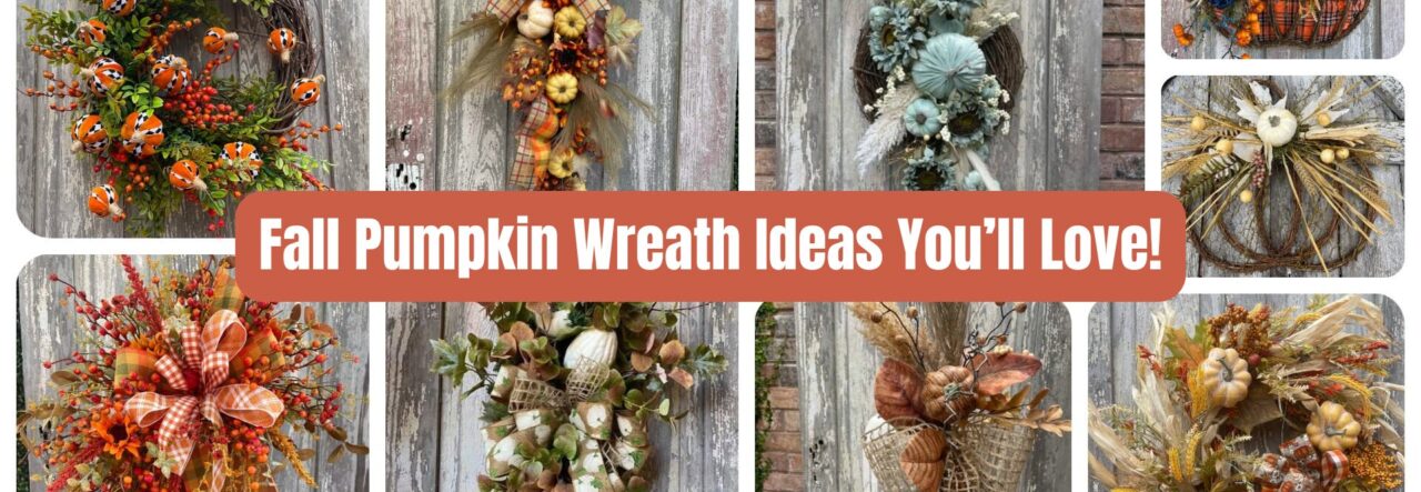 Fall Pumpkin Wreath Ideas You’ll Love!