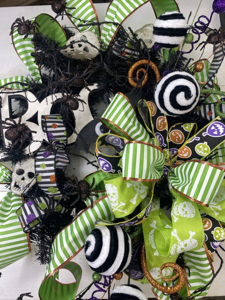 Spooky Halloween Wreath