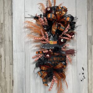 The Witch is In Halloween Swag