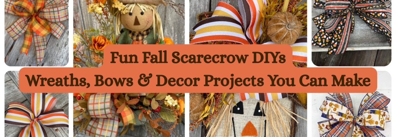 Fun Fall Scarecrow DIYs Wreaths, Bows & Decor Projects You Can Make
