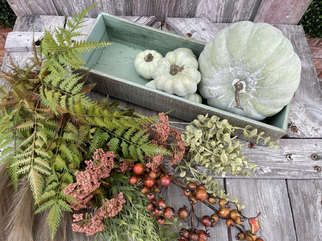 Fall Natural Pumpkin Floral Arrangement Supplies
