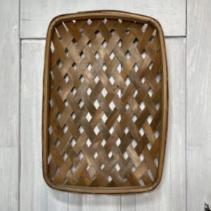 Dark Brown Flat Basket KKW555-M