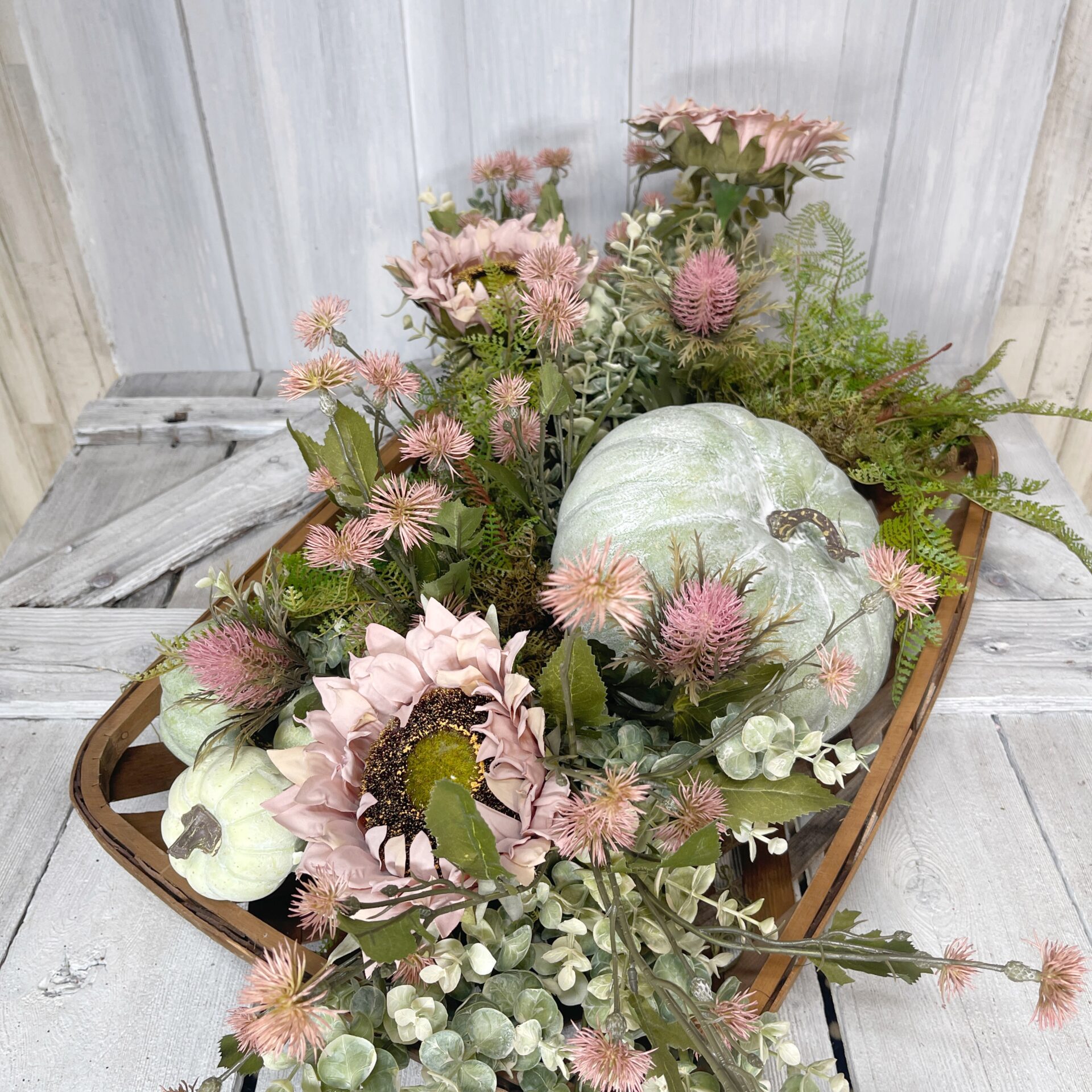 KDS Tutorial Pink Florals Cottage Door Basket Supply List - Kelea's Florals