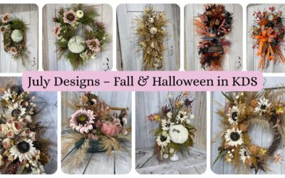 July Designs from Keleaโs Design School: Fall & Halloween Inspiration