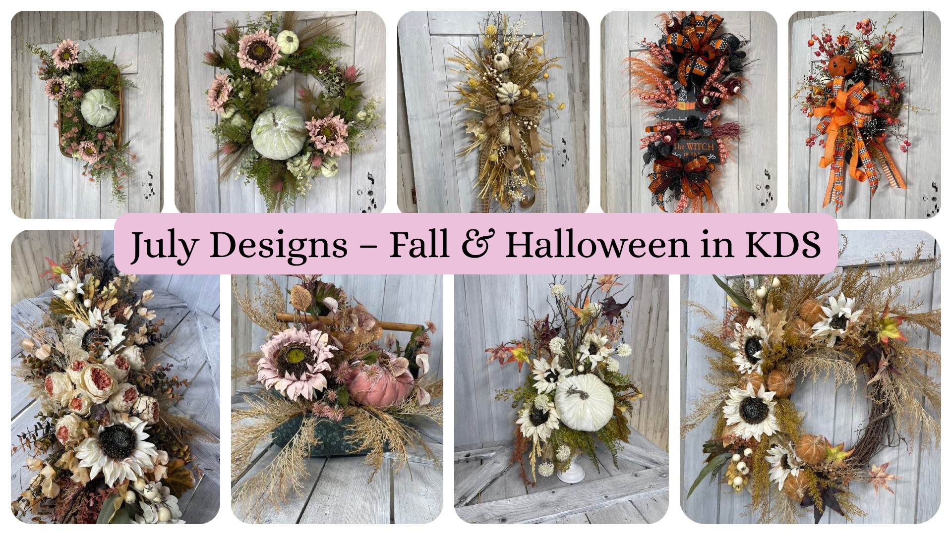 July Designs – Fall & Halloween in KDS