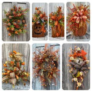 Fall to Halloween Wreaths and Decor Compilation