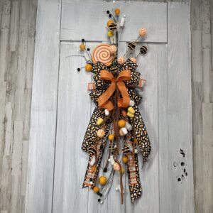 Sweet Trick or Treat Easy Cluster Swag