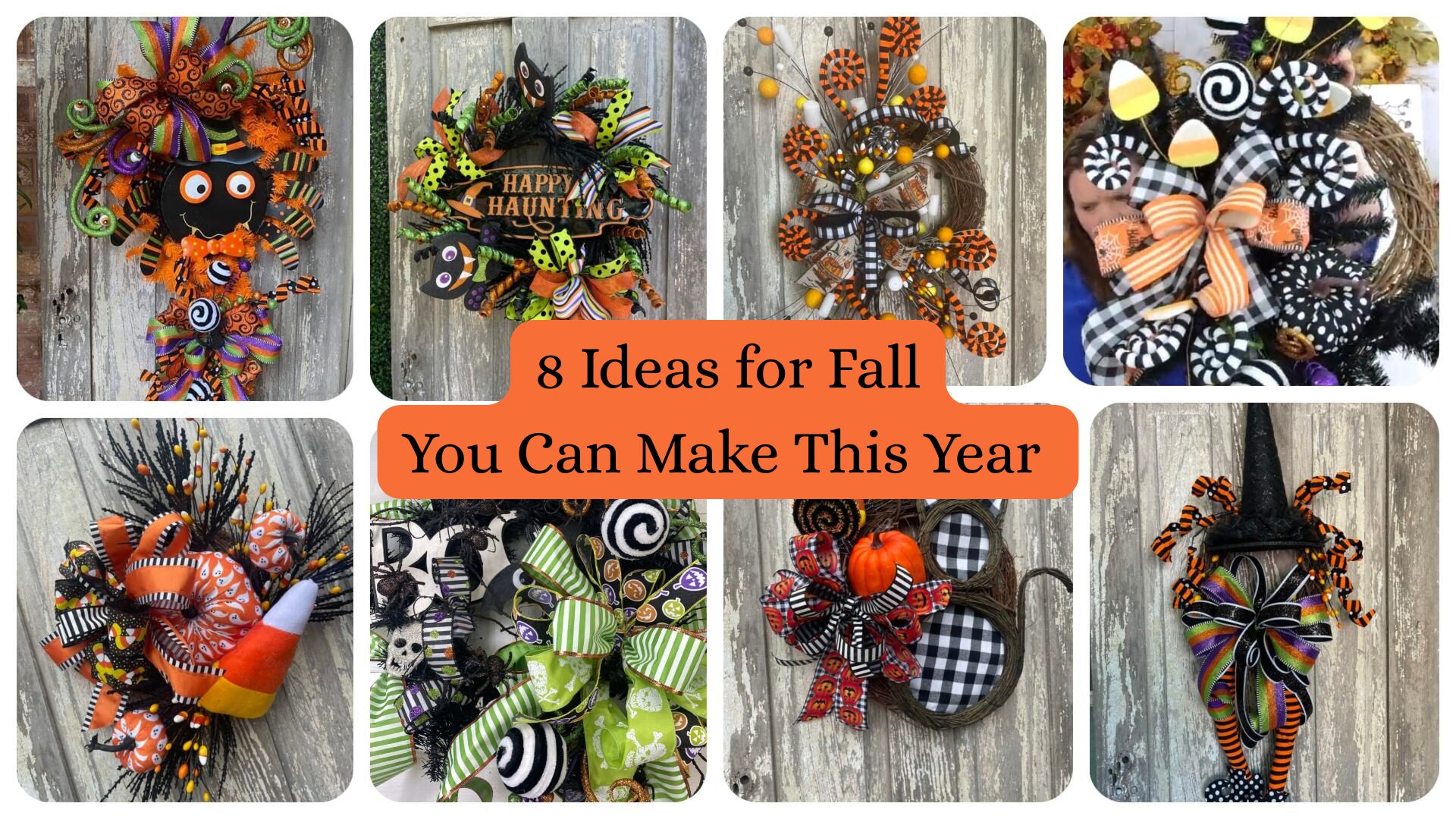8 Halloween Wreath Ideas You Can Make This Year