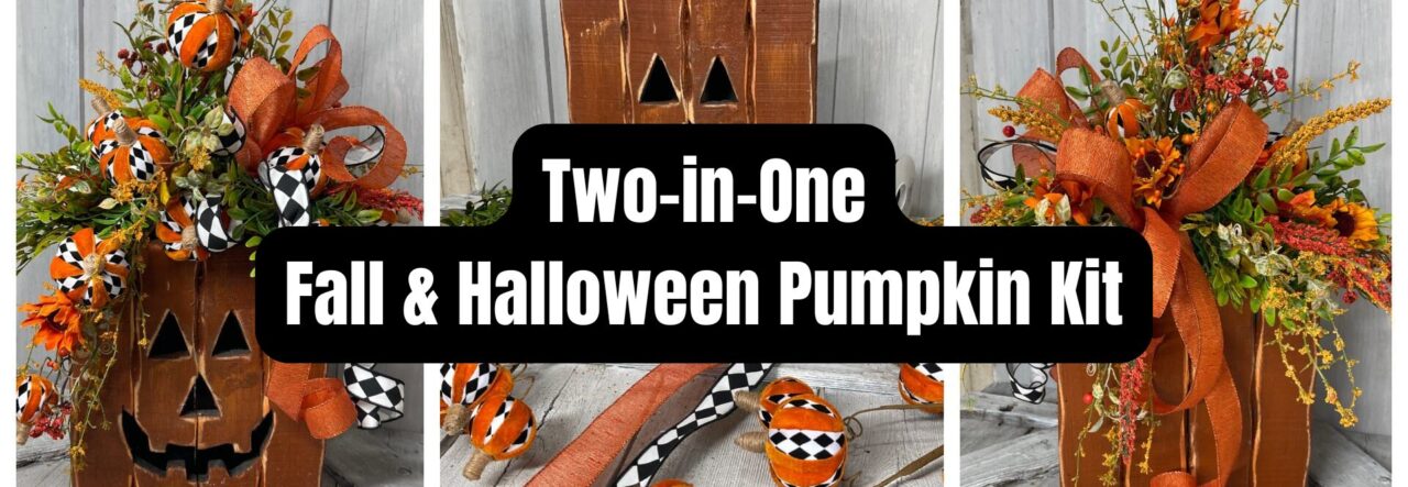 Two-in-One Fall & Halloween Pumpkin Ki