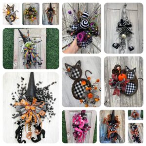 Cats, Hats and Bats Halloween Decor