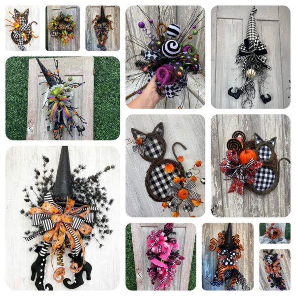 Cats, Hats and Bats Halloween Decor