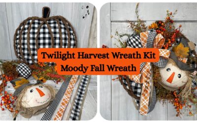 Twilight Harvest Wreath Kit: Moody Fall Wreath That’s Ready to DIY