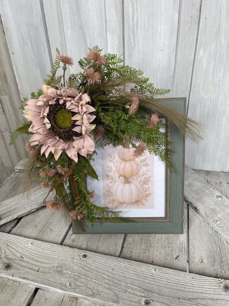 Fall Floral Frame