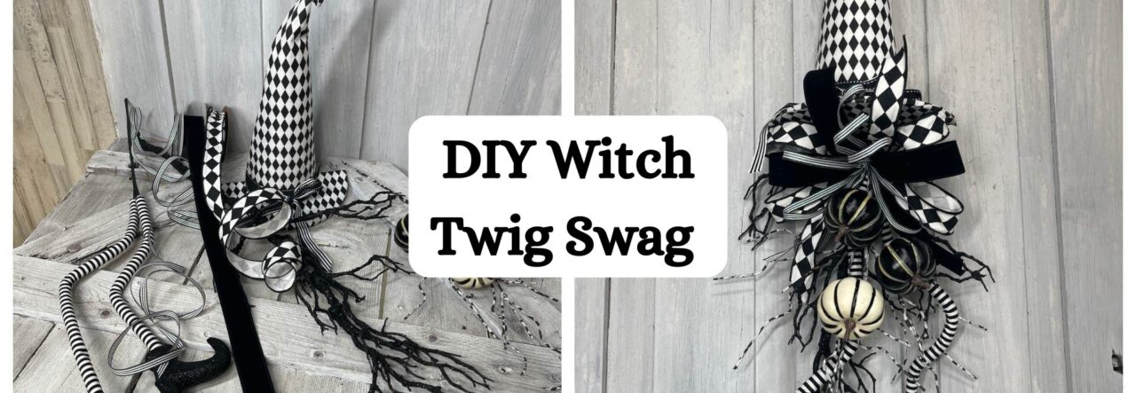 DIY Witch Twig Swag Kit Tutorial