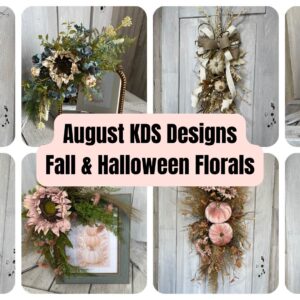 August KDS Designs | Fall & Halloween Florals