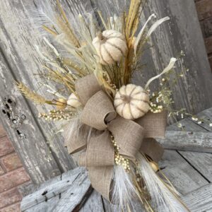Fall Candle Stick Arrangement