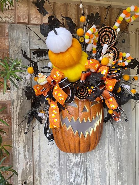 Large Jack-O-Lantern Topper