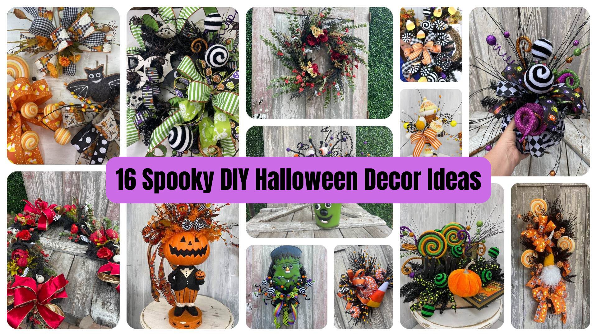 16 Spooky DIY Halloween Decor Ideas