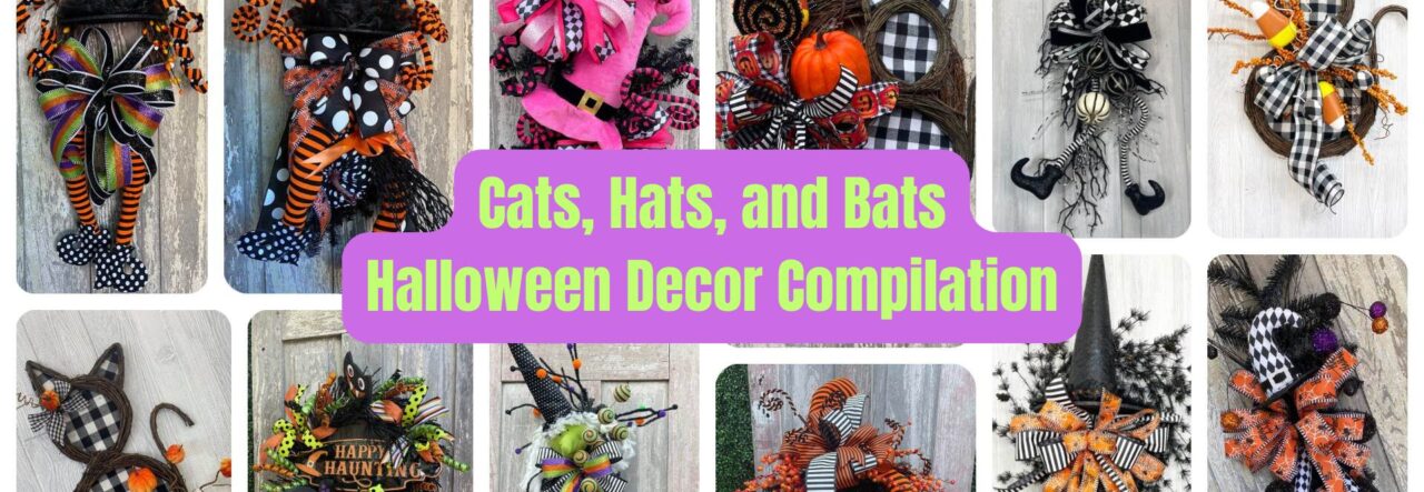 Cats, Hats, and Bats Halloween Decor Compilation