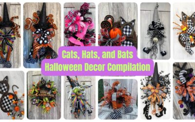 🎃 Cats, Hats, and Bats Halloween Decor Compilation