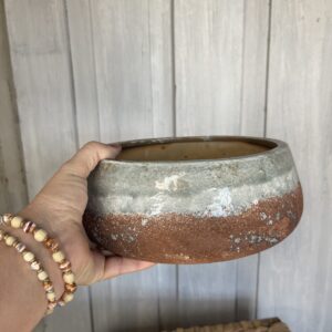 Ceramic Glazed and Rustic Container kkn99278-12961-lg