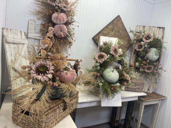 Pink Fall Cottage Collection.