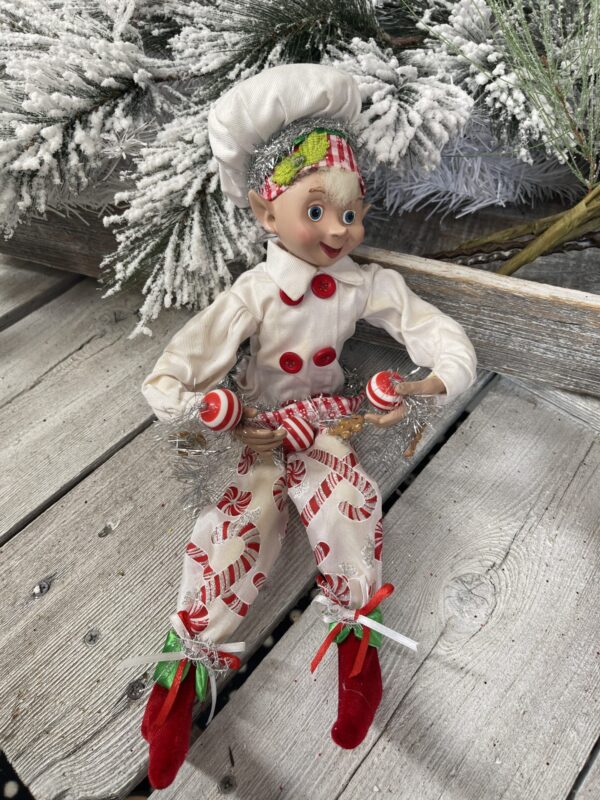Baker Elf in Candy Pants with Small Candies-400228