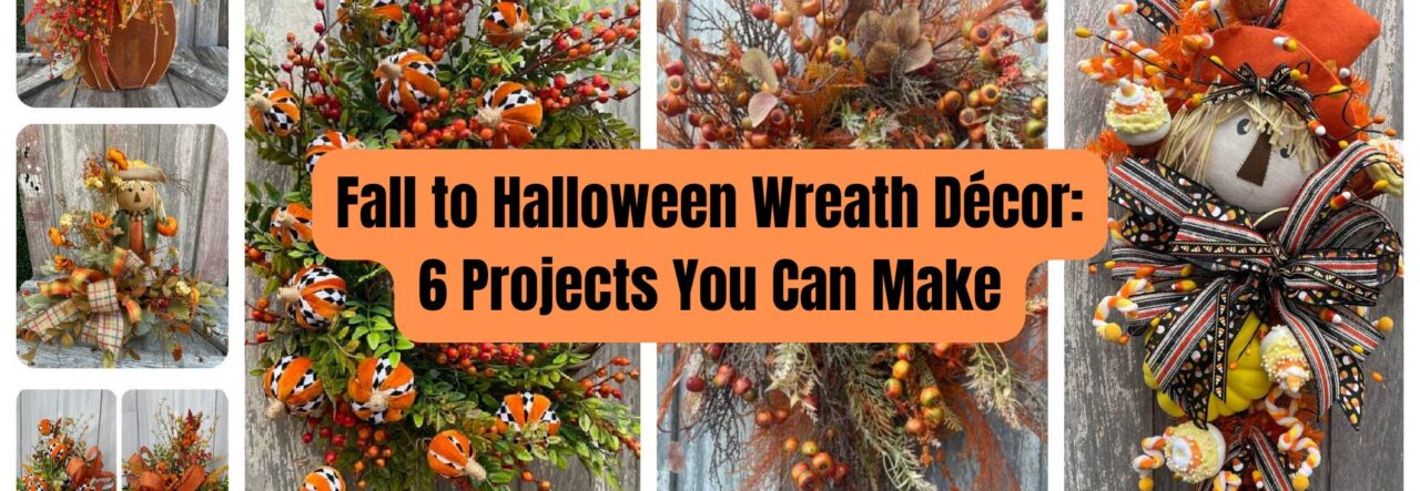 Fall to Halloween Wreath Décor: 6 Projects You Can Make