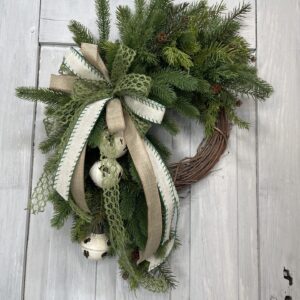 How to Make a Non Symmetrical Bow for Wreath Supply List - Kelea's