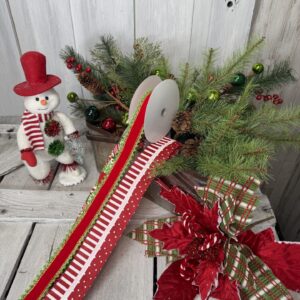 Vintage Snowman Arrangement Supplies