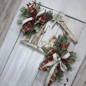 Cottage Grace Nativity Door Hanger Kit