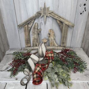 Cottage Grace Nativity Door Hanger Kit Supplies