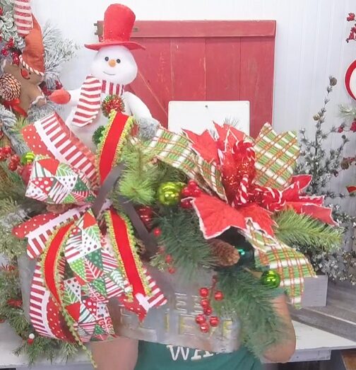 Vintage Snowman Arrangement