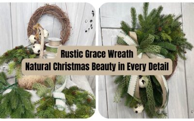 Rustic Grace Wreath Kit: A Classic Christmas Design You’ll Love