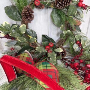 Heritage Christmas Wreath Kit Supplies
