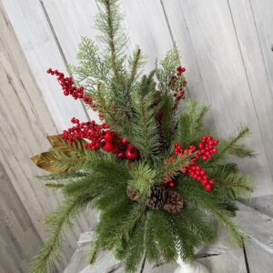 Back of Heritage Christmas Candle Stick