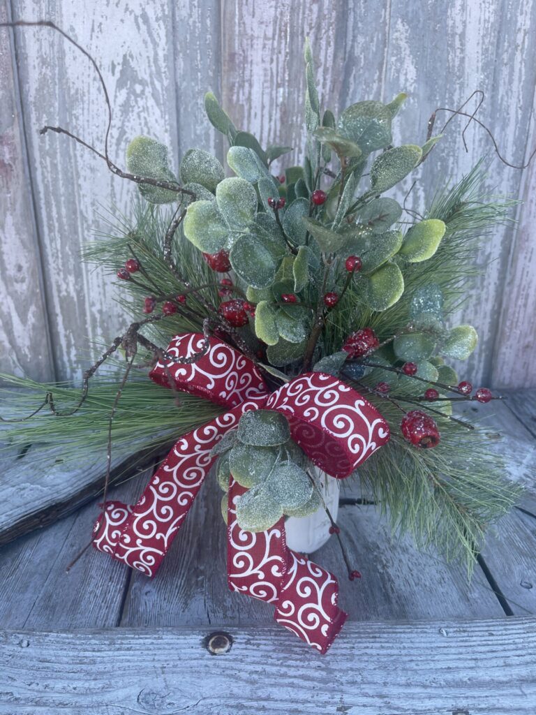 Winter Florals in a Mason Jar Kit