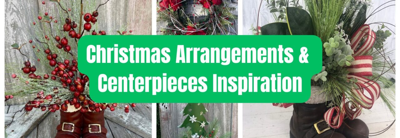 Christmas Arrangements and Centerpieces Compilation