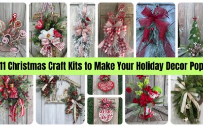 Here are 11 craft kits designed to help your holiday décor sell, shine, and stand out: