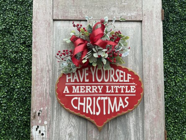 Merry Little Christmas Door