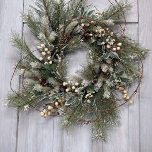 Snowy Winter Candle Ring
