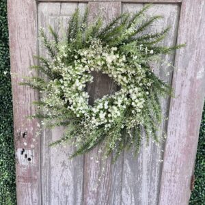 Cream Cottage Wreath