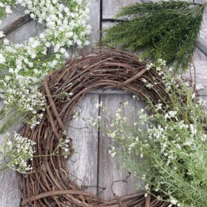 Cream Cottage Wreath Supplies