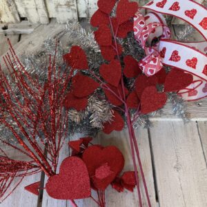 Valentine Glitz Wreath Supplies