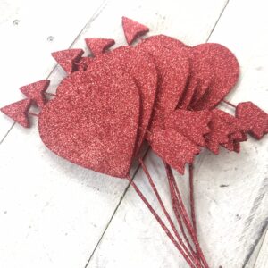 10in heart with arrow pick 61091
