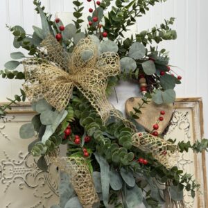 Cottage Valentine Wreath