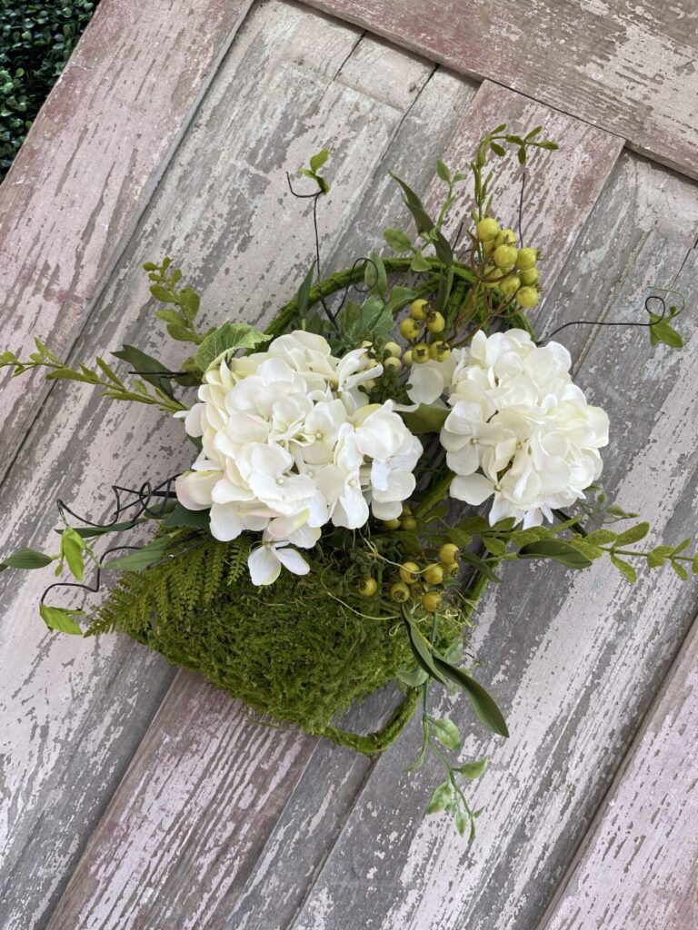 Floral Wall Basket